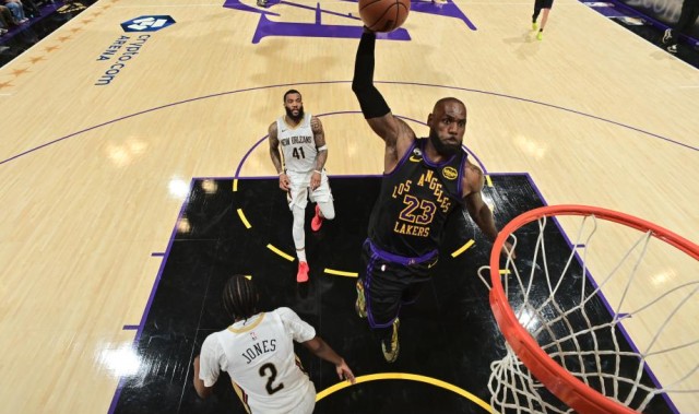 网页版登录入口地址-东契奇27+10+7詹姆斯21+7+7 湖人末节逆转鹈鹕